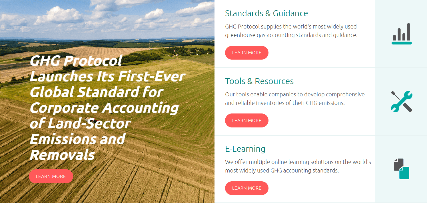 Új GHG Protocol Szabvány: Vége a „szürke zónának” a földhasználati kibocsátások mérésében