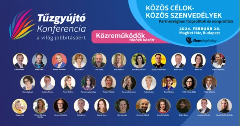 A 2024-es Tűzgyújtó Konferencián mutatkozott be a Hello Nonprofit